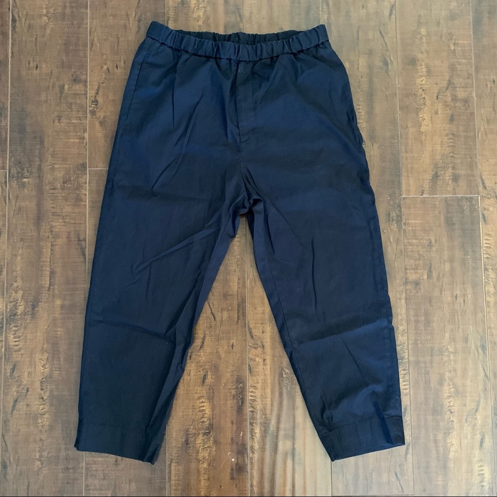Jil Sander dark blue chinos